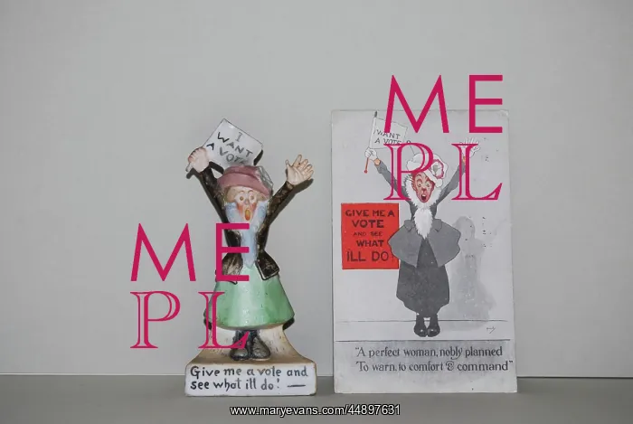 : Suffragette Give Me a Vote Ceramic : Suffragette Give Me a Vote Ceramic