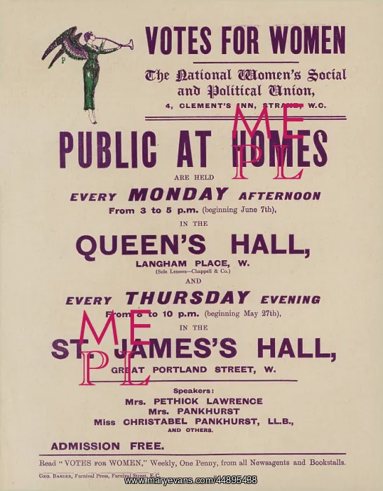 : Suffragette Votes for Women W.S.P.U : Suffragette Votes for Women W.S.P.U