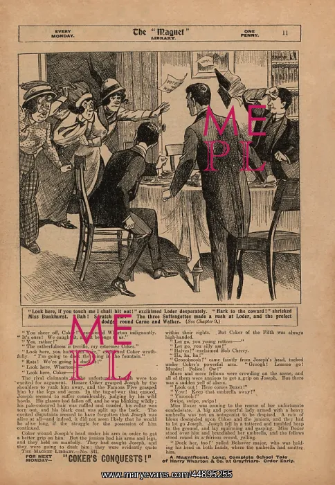  : Suffragette Wild Women greyfriars on the Attack