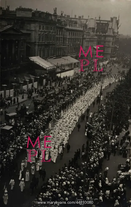: Suffragette Women's Coronation Procession June 17, 1911 : Suffragette Women's Coronation Procession June 17, 1911