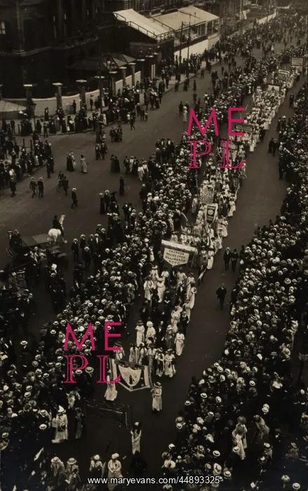 : Suffragette Women's Coronation Procession June 17, 1911 : Suffragette Women's Coronation Procession June 17, 1911