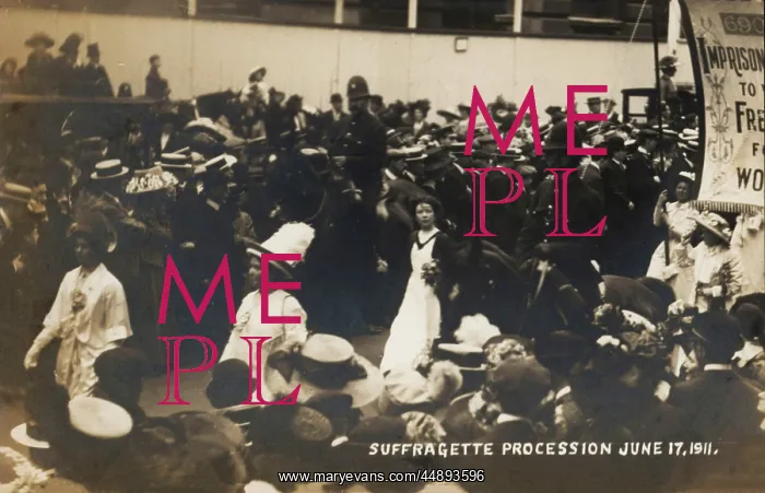 : Suffragette Women's Coronation Procession June 17, 1911 : Suffragette Women's Coronation Procession June 17, 1911