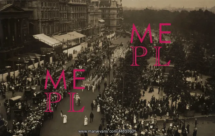 : Suffragette Women's Coronation Procession June 17, 1911 : Suffragette Women's Coronation Procession June 17, 1911