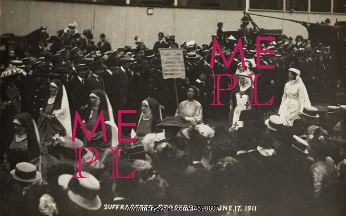 : Suffragette Women's Coronation Procession June 17, 1911 : Suffragette Women's Coronation Procession June 17, 1911