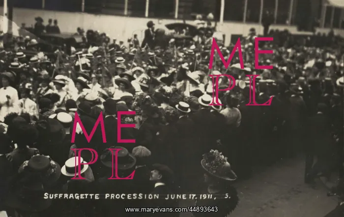 : Suffragette Women's Coronation Procession June 17, 1911 : Suffragette Women's Coronation Procession June 17, 1911