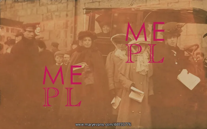 : Suffragettes Annie Kenney & Helen Fraser 1907 : Suffragettes Annie Kenney & Helen Fraser 1907