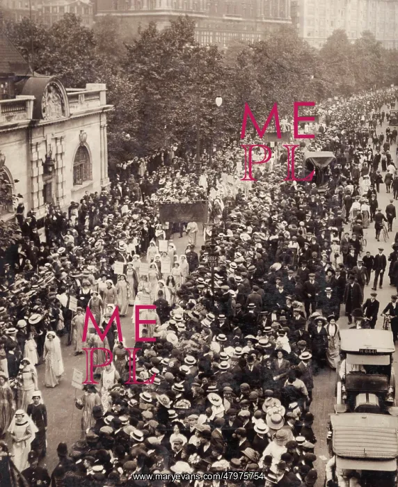 : Suffragettes Coronation Procession, London : Suffragettes Coronation Procession, London