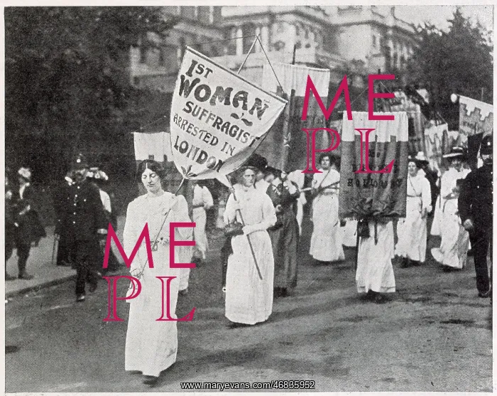  : Suffragettes Demonstration in Hyde Park 1910