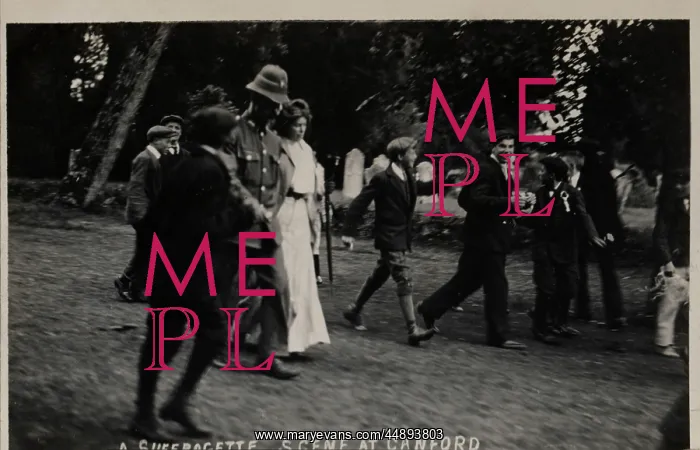 : Suffragettes Ejected Canford Park 1909 : Suffragettes Ejected Canford Park 1909