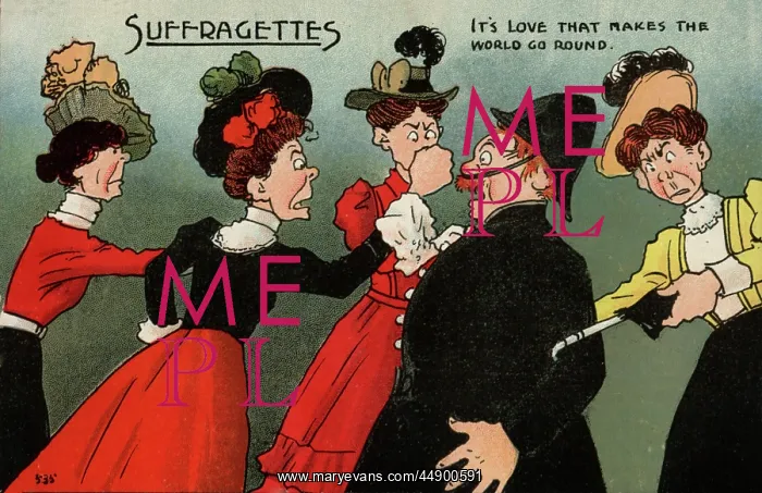 : Suffragettes Punch Policeman : Suffragettes Punch Policeman