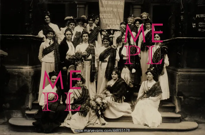 : Suffragettes Released from Prison : Suffragettes Released from Prison