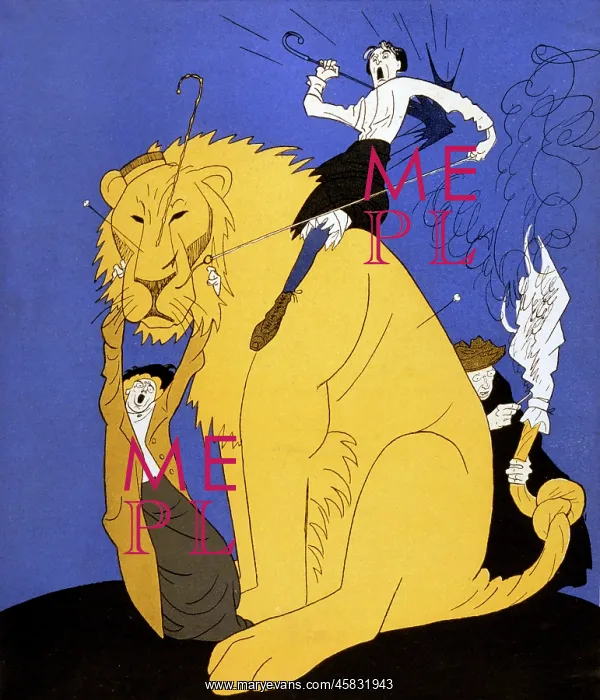  : SUFFRAGETTES TEASE LION