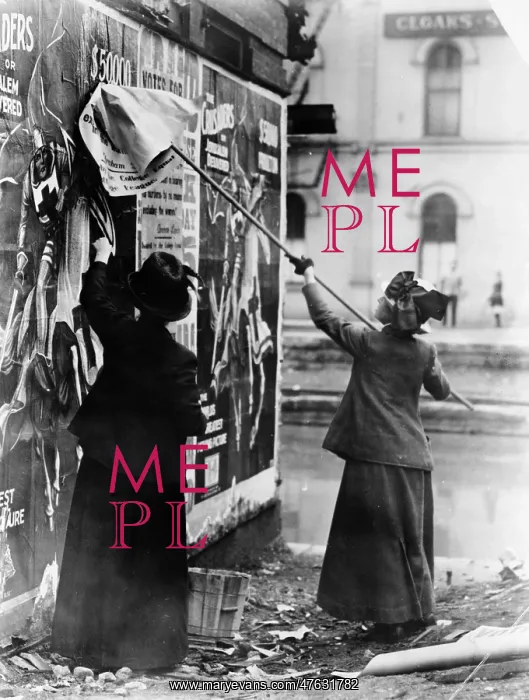 : Suffragists Postering : Suffragists Postering