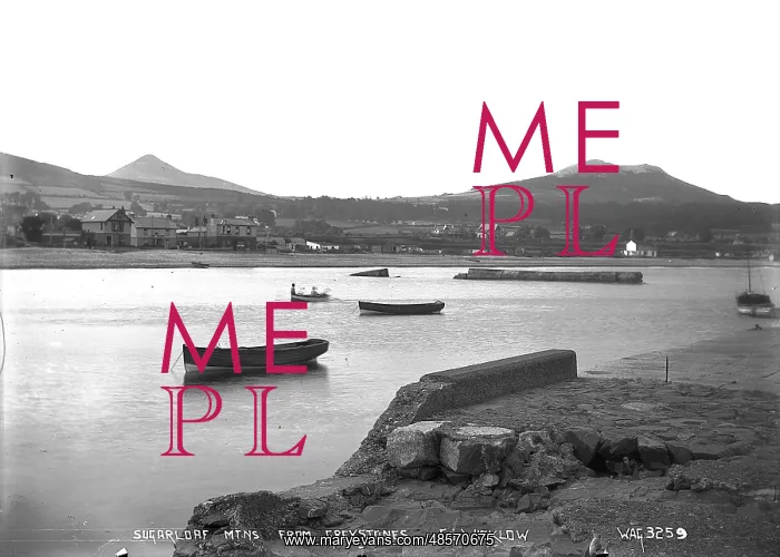 : Sugarloaf Mountains from Greystones : Sugarloaf Mountains from Greystones