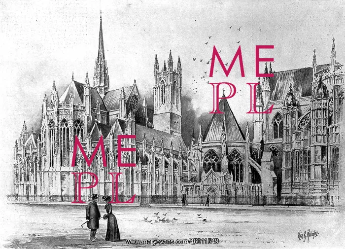 : Suggested chapel in memory of Queen Victoria at Westminster : Suggested chapel in memory of Queen Victoria at Westminster