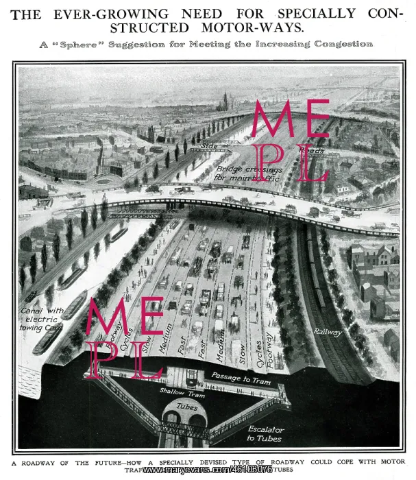 : Suggestion for meeting increasing congestion 1924 : Suggestion for meeting increasing congestion 1924