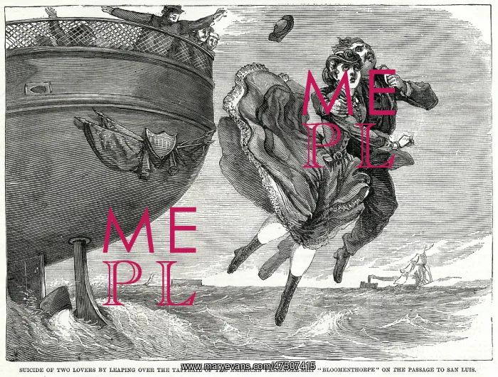 : Suicide of two lovers 1870 : Suicide of two lovers 1870