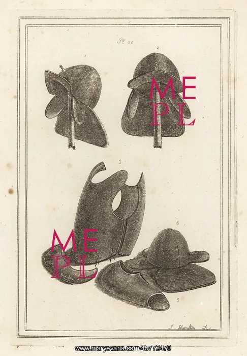 : Suit of armour of the time of King James or Charles I : Suit of armour of the time of King James or Charles I