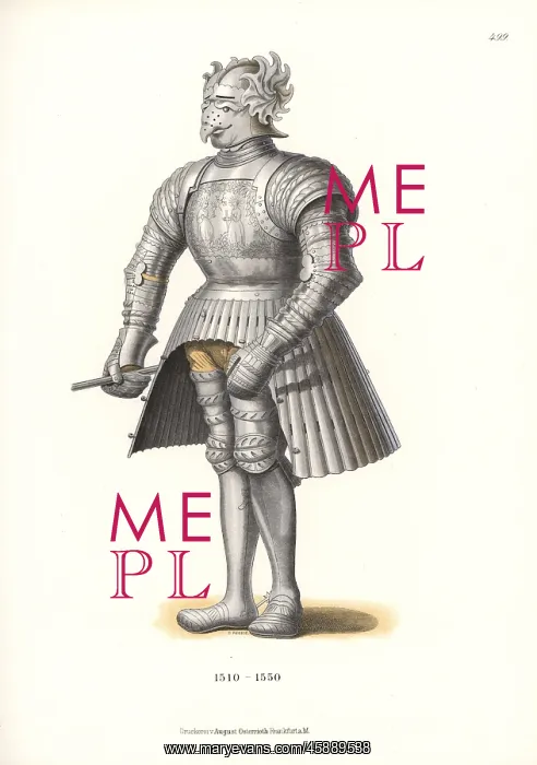 : Suit of steel armor, first half of the 16th century : Suit of steel armor, first half of the 16th century