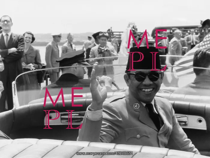: Sukarno, President of Indonesia, during ? : Sukarno, President of Indonesia, during ?