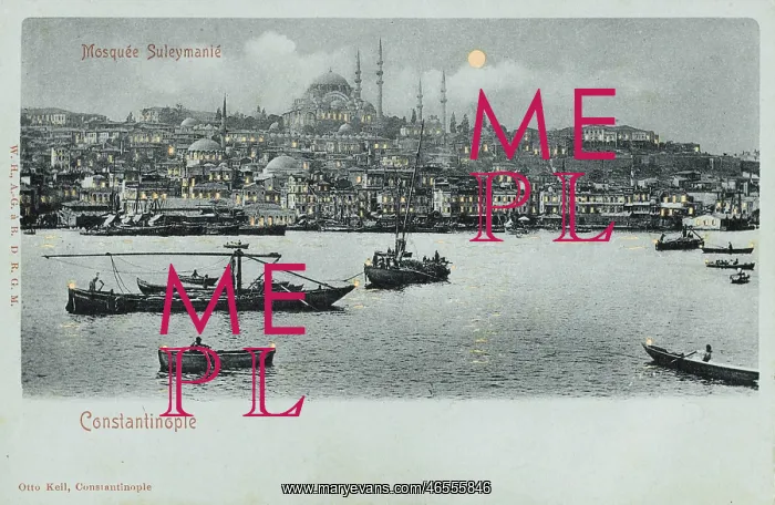 : Suleymaniye Mosque - Constantinople : Suleymaniye Mosque - Constantinople