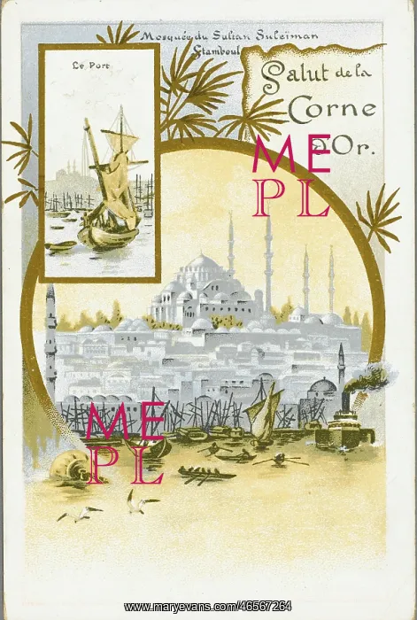 : Suleymaniye Mosque - Constantinople : Suleymaniye Mosque - Constantinople
