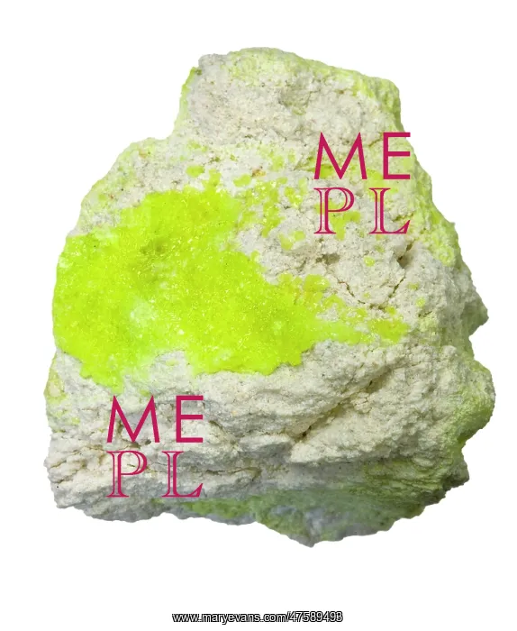 : Sulphur crystals