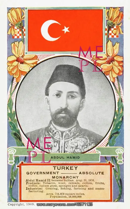 : Sultan Abdul Hamid II of Turkey - Turkish Propaganda : Sultan Abdul Hamid II of Turkey - Turkish Propaganda