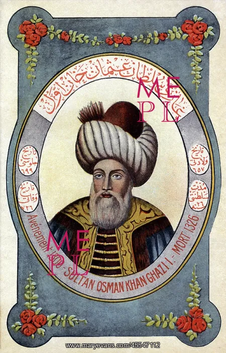 : Sultan Osman I - leader of the Ottoman Turks : Sultan Osman I - leader of the Ottoman Turks