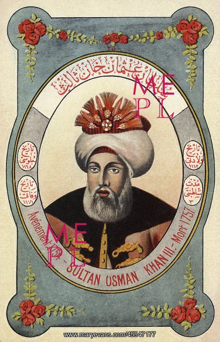 : Sultan Osman III - ruler of the Ottoman Turks : Sultan Osman III - ruler of the Ottoman Turks