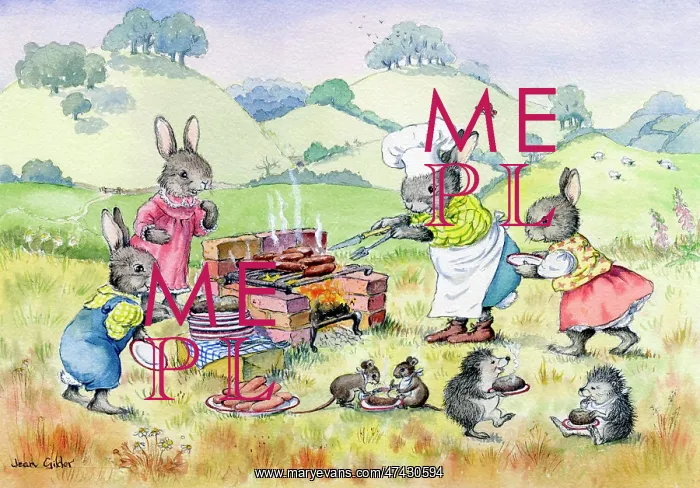  : Summer Barbecue with animals