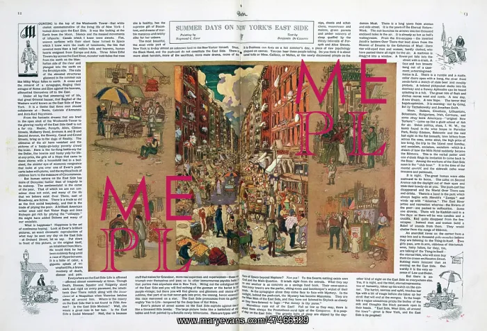 : Summer days on New York's east side : Summer days on New York's east side