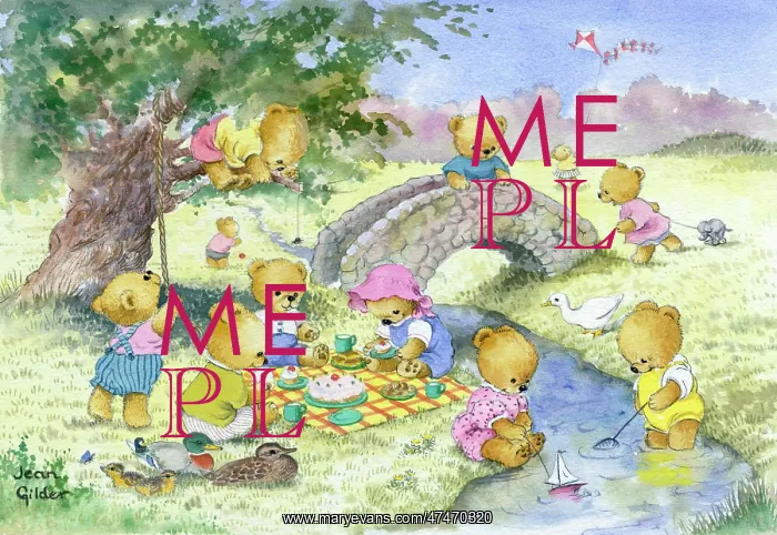 : Summer Days ' teddy bears picnic : Summer Days ' teddy bears picnic