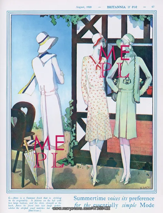  : Summer frocks 1929