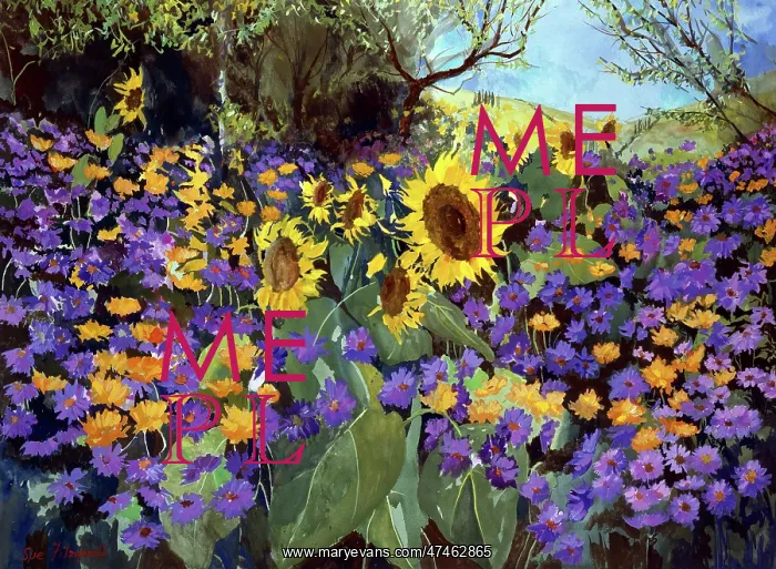 : Summer Garden ? Bresse ? sunflowers etc : Summer Garden ? Bresse ? sunflowers etc