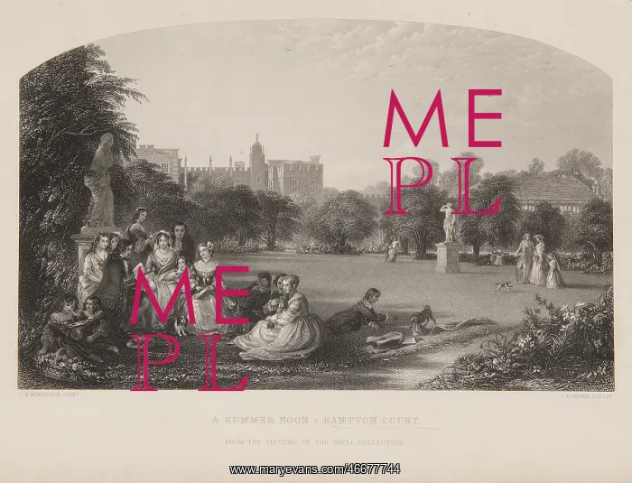 : A Summer Noon: Hampton Court Palace : A Summer Noon: Hampton Court Palace