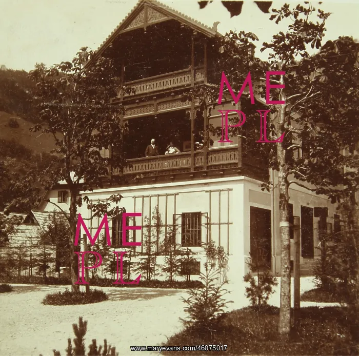 : Summer villa probably in Rindbach at Ebensee : Summer villa probably in Rindbach at Ebensee
