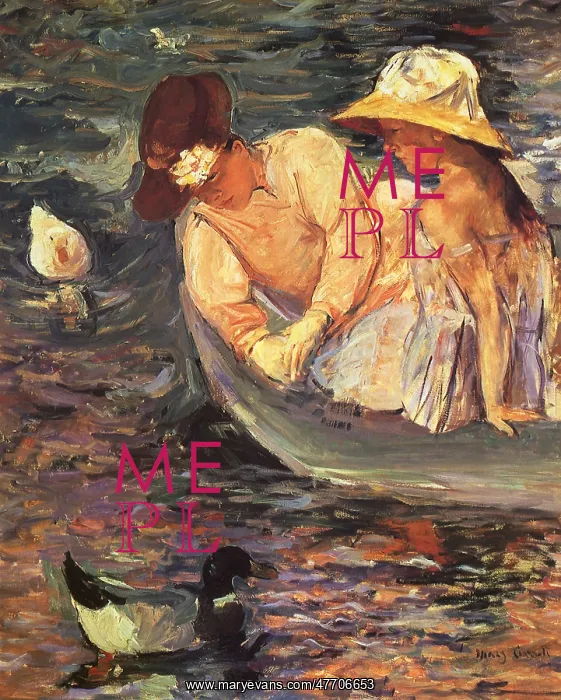 : Summertime, by Cassatt : Summertime, by Cassatt