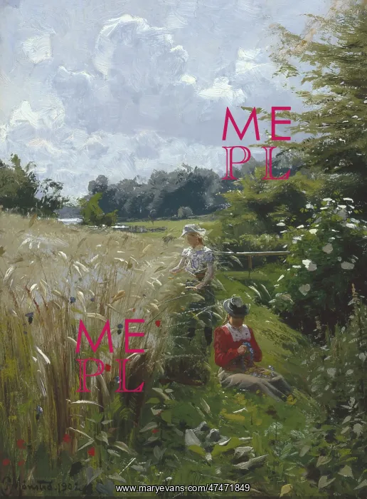 : Summertime – Collecting Wild Flowers : Summertime – Collecting Wild Flowers