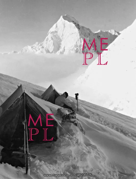 : The summit of the Tent Peak in the Himalayas, 1939 : The summit of the Tent Peak in the Himalayas, 1939