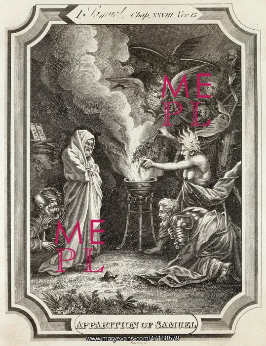 : Summoning the dead: the Witch of Endor and Samuel's spirit : Summoning the dead: the Witch of Endor and Samuel's spirit