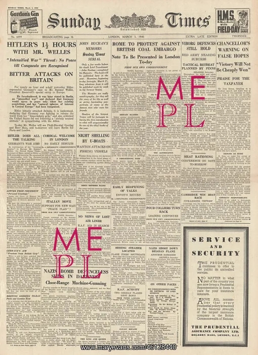 : Sumner Welles meets Adolf Hitler : Sumner Welles meets Adolf Hitler