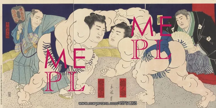 : Sumo bout between Hitachiyama and Umenotani : Sumo bout between Hitachiyama and Umenotani