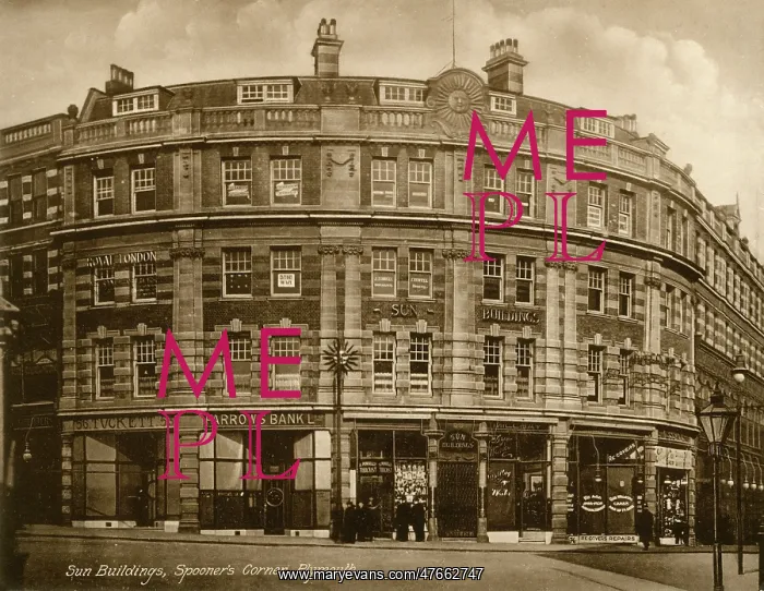 : Sun Buildings, Spooner's Corner, Plymouth, Devon : Sun Buildings, Spooner's Corner, Plymouth, Devon