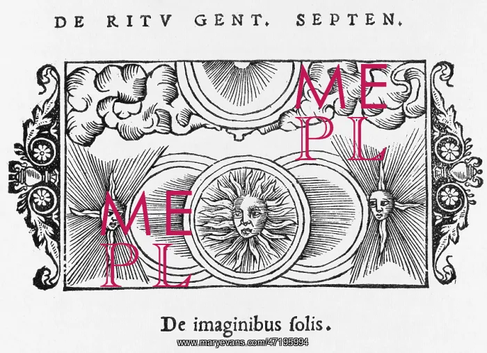 : SUN / OLAUS MAGNUS / 1555