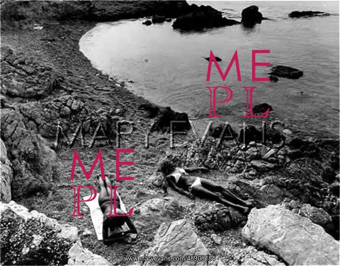 : SUNBATHING, JUAN LE PINS : SUNBATHING, JUAN LE PINS