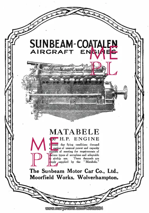 : Sunbeam-Coatalen Matabele : Sunbeam-Coatalen Matabele