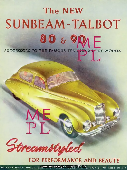 : Sunbeam-Talbot 1948 : Sunbeam-Talbot 1948