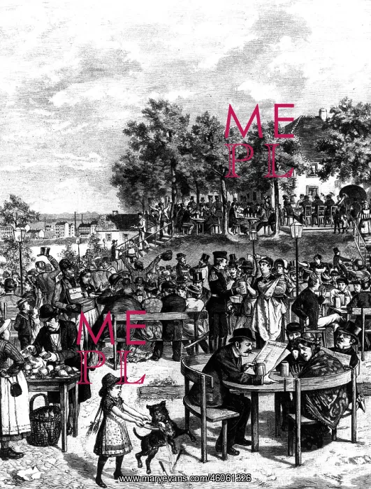 : Sunday Afternoon in a Beer Garden : Sunday Afternoon in a Beer Garden
