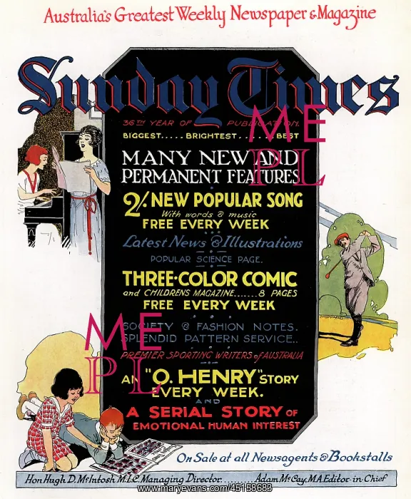 : Sunday Times Advertisement : Sunday Times Advertisement